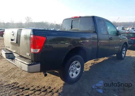 2005 Nissan Titan Xe из США, поврежденный, VIN 1N6AA06A55N569449